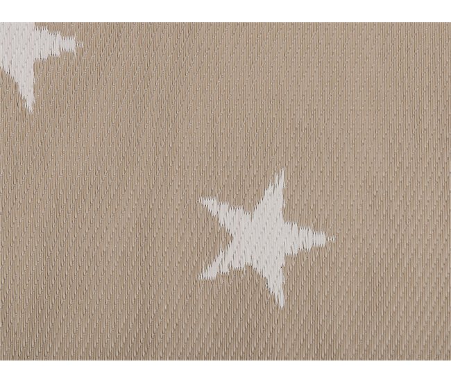 Beliani Alfombra de exterior LATUR 120x180 Arena