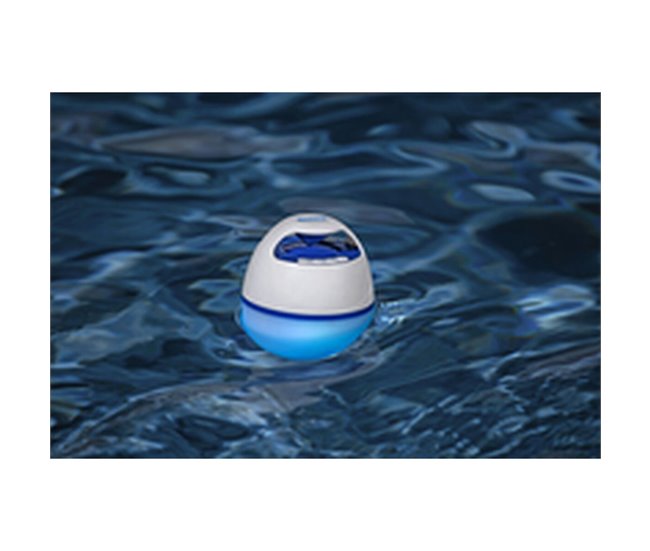 Altavoz Inalámbrico Flotante con LED Blanco
