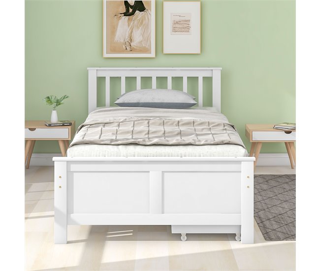 Camas individuales Blanco