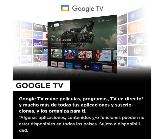 TV TCL C655 QLED Smart TV 4K Negro