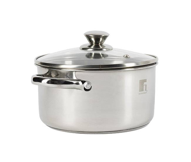 Cacerola 3 piezas Alea Bergner Plateado