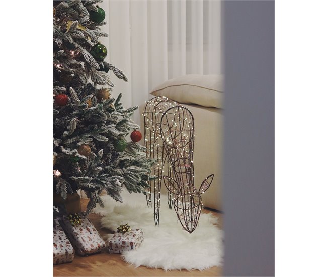 Beliani Decoración LED NARUSKA Negro