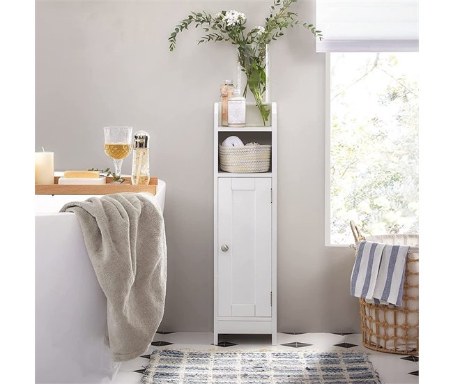 Pequeño mueble de almacenamiento Blanco