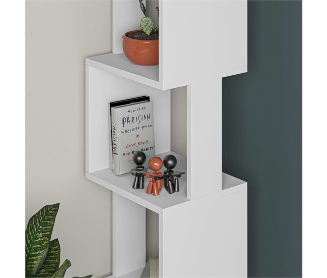 Estantería Guan 5 Huecos Blanco