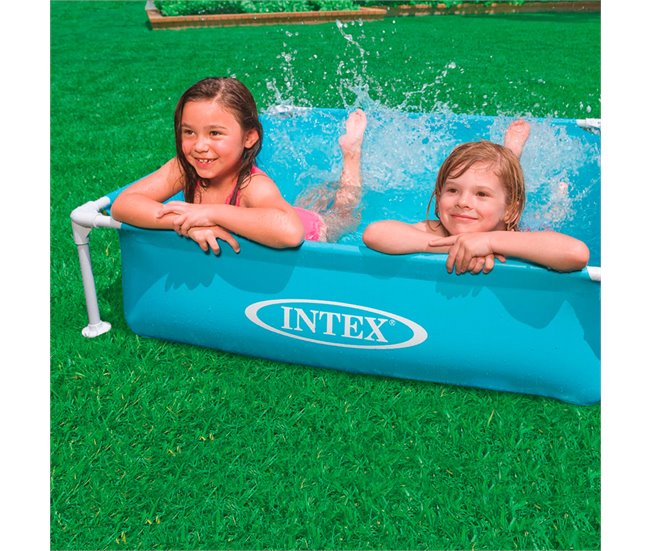 Piscina desmontable INTEX mini small frame 122x30 cm 342 litros Azul