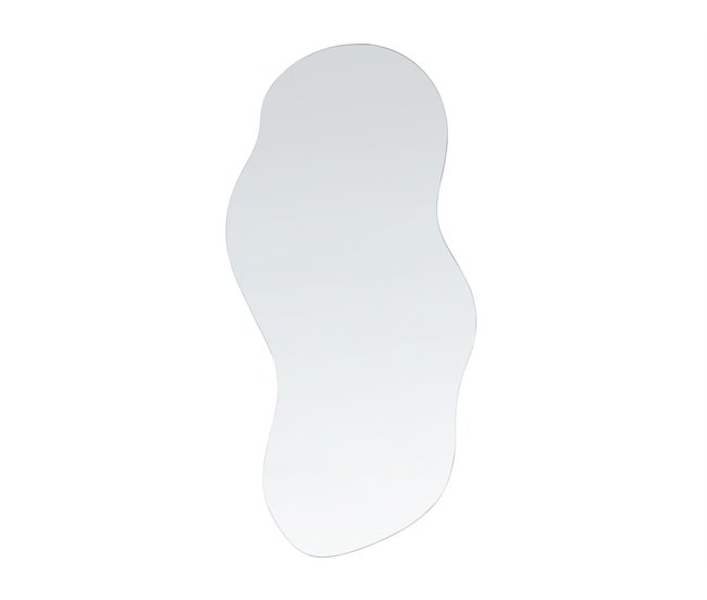 Beliani Espejo AUXERRE Gris