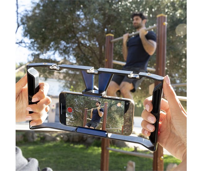 Soporte para Smartphone con Estabilizador Manual STAFECT Negro