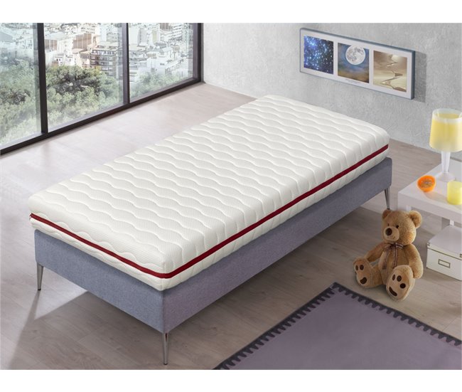 Colchón CAMA INFANTIL GEA VISCO Viscoelástica,desenfundable, ideal para camas nido y tipo Montessori 