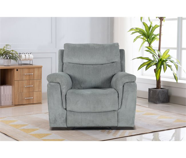 Sillón HERA relax eléctrico gris claro Gris Claro