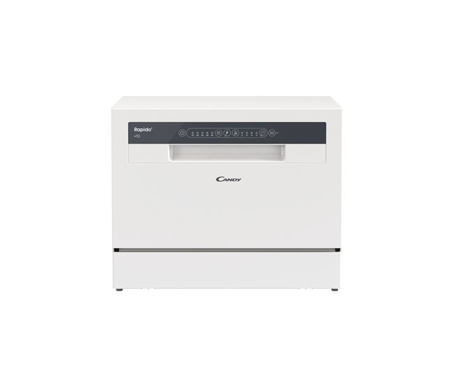 Lavavajillas compacto 55cm 6 Cubiertos blanco CANDY CP6E51LW Blanco
