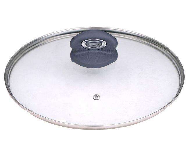 Tapa vidrio ORION de 16/20/24cm Transparente