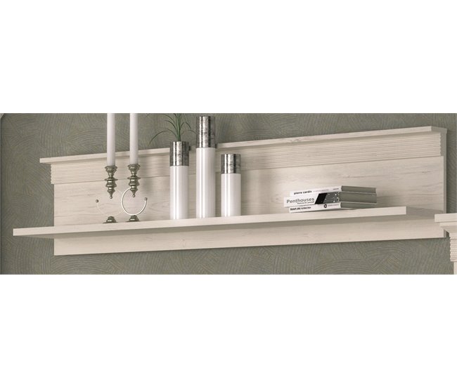Estantería de pared PORTOFINO 141cm Blanco