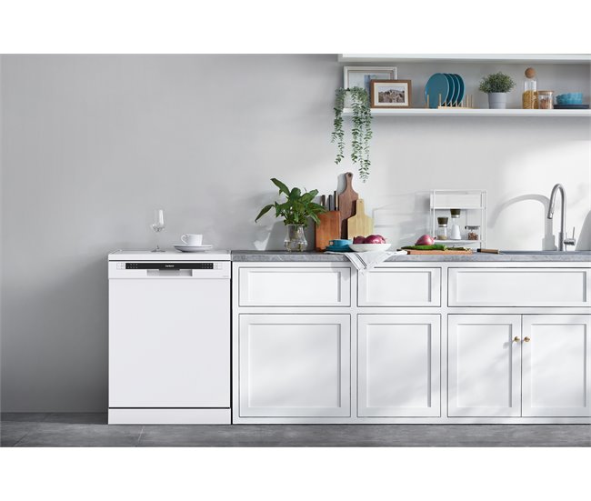 Lavavajillas 60cm 14 cubiertos CORBERÓ CLVM861424 Blanco