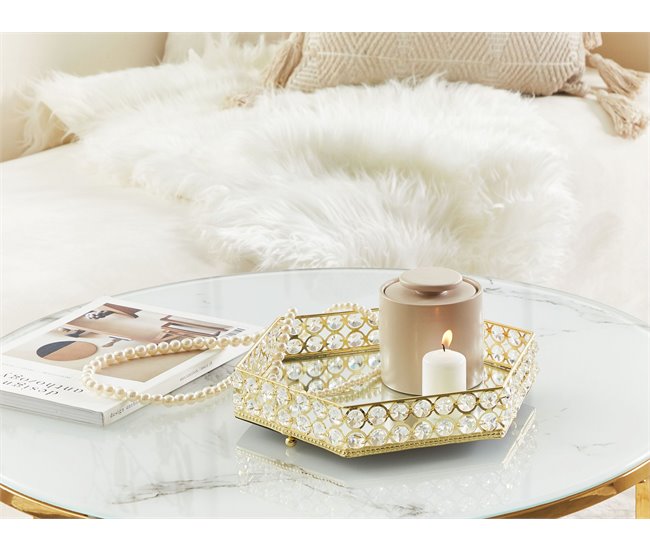 Beliani Bandeja VATAN Dorado