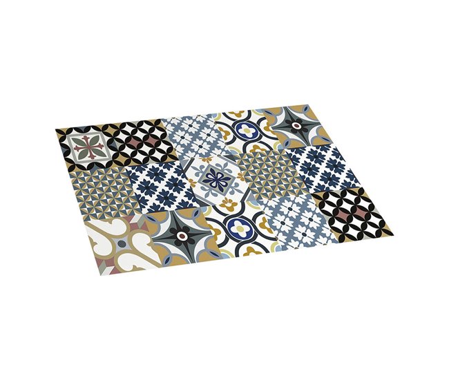 Alfombra vinílica Azul