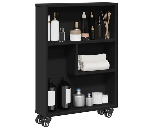 Carrito auxiliar Lombarda  compartimentos con ruedas  xx 48 Blanco