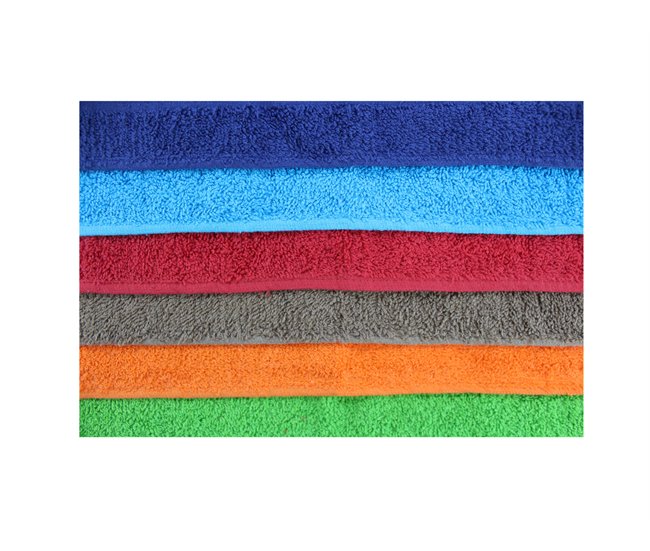 Acomoda Textil - 6 Paños de Cocina 100% Algodón de 500gr/m² Multicolor