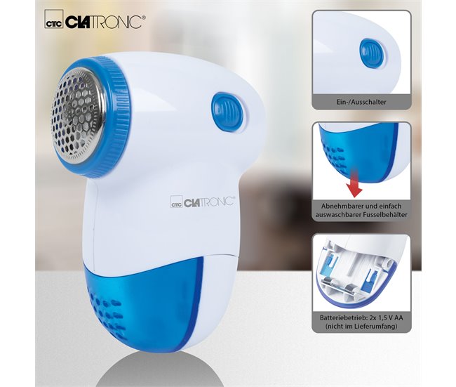 Quitapelusas Clatronic TC 3758 Blanco