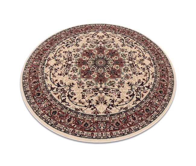 Alfombra de lana POLONIA circulo KORDOBA 200x200 Marron