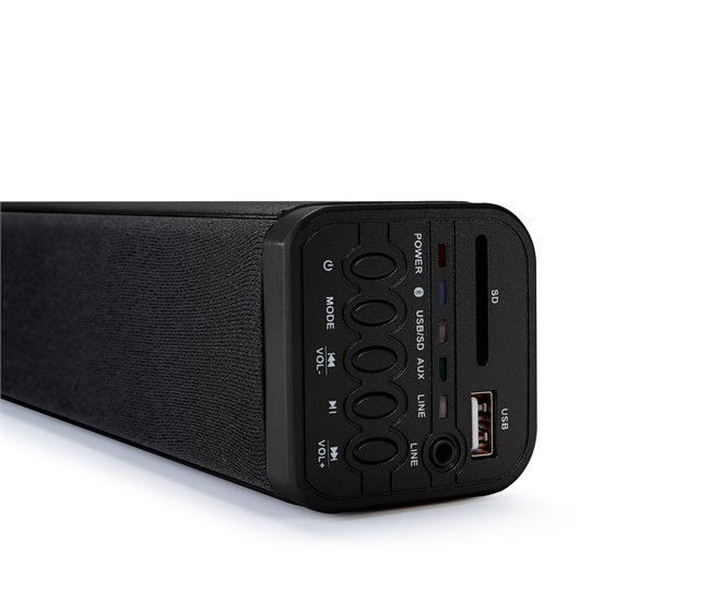 Barra de sonido Bluetooth Thomson Negro