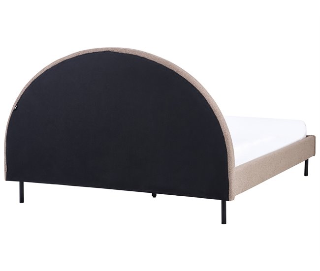 Beliani Cama Bouclé MARGUT 172x214 Beige