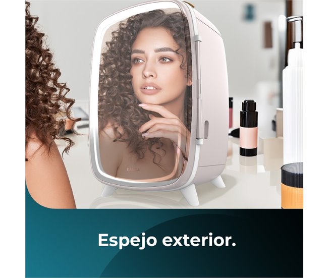 Neveras de cosméticos Bamba CoolingBeauty 6000 Mirror Rose Cecotec Rosa