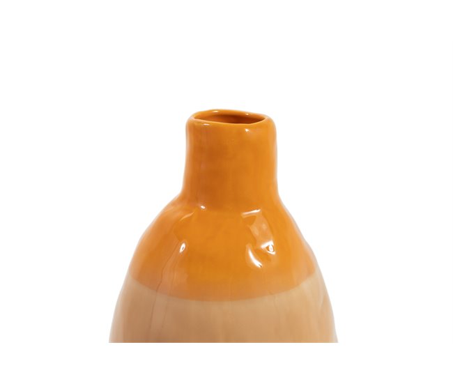 Florero Ceramica Adda Home Amarillo