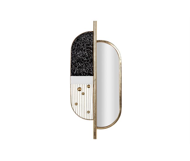 Adorno Metal Adda Home Negro