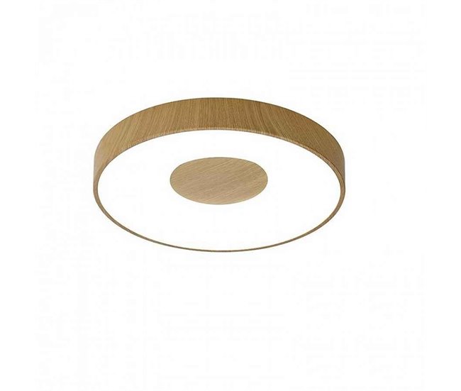 Lámpara Plafón Metal Serie Coin Marron