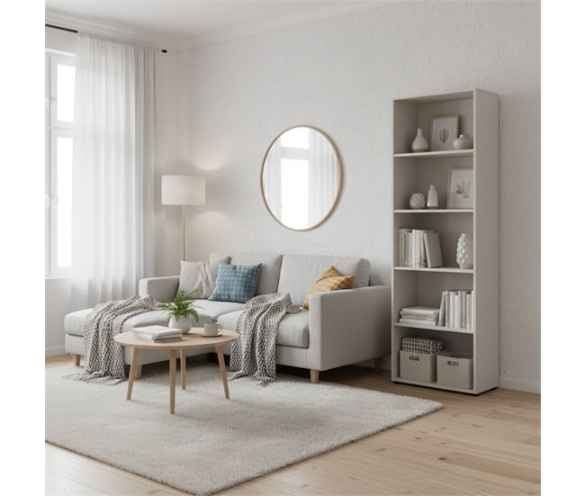 Estantería New Aura  niveles 60 Beige