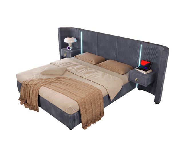 Canapés abatibles Gris