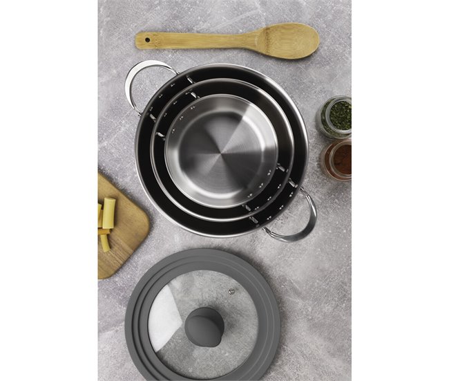Batería de Cocina Foodies Multicolor