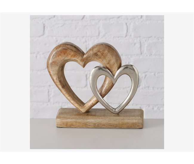 Figura decorativa BURGEL marca BOLTZE Gris/ Madera