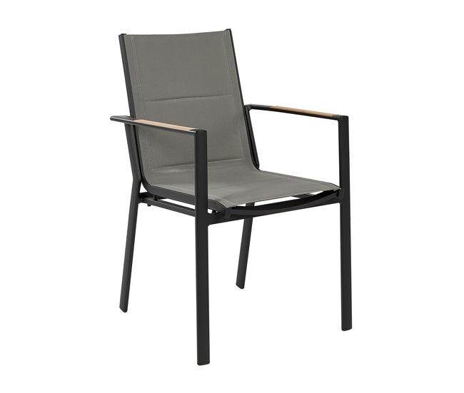 Beliani Conjunto de comedor OLMETTO/BUSETTO Negro