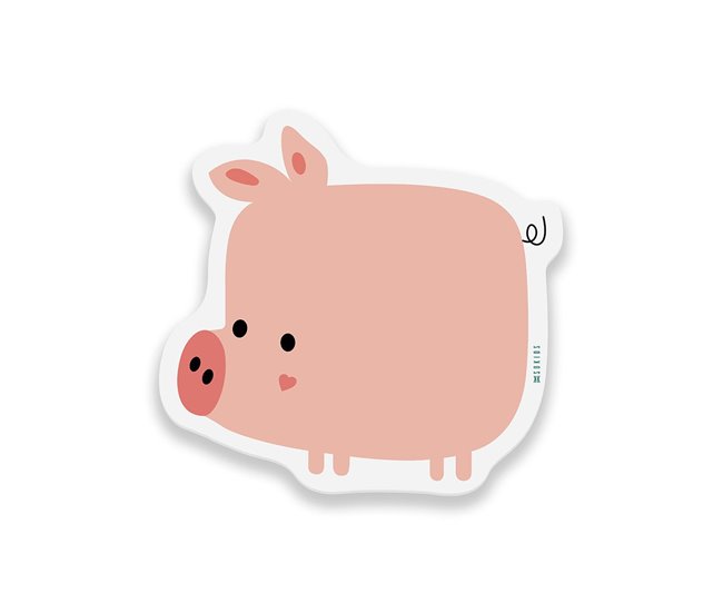 Mantel individual Infantil Cerdita Rosa