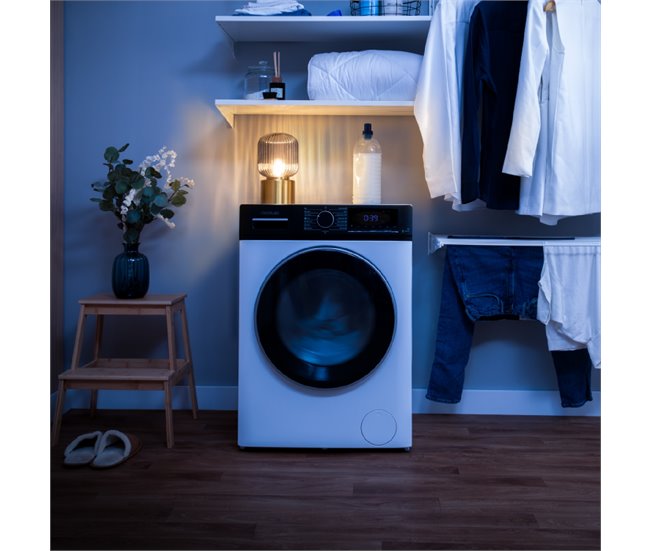 Cecotec Lavadora de carga frontal Bolero DressCode 7610 Inverter Blanco