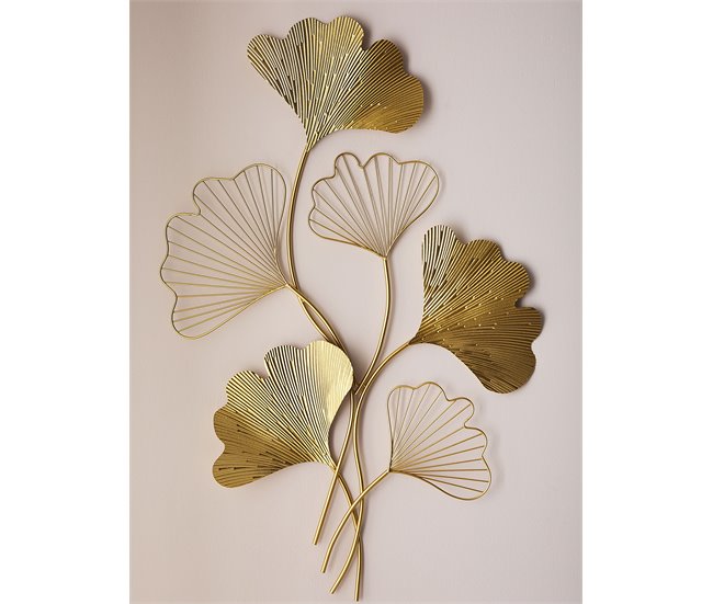 Beliani Decoración de pared INDIUM Dorado