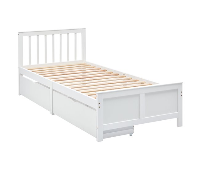 Camas individuales Blanco