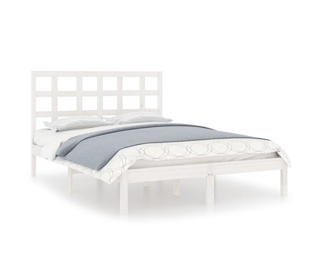 Estructura de cama 160x200 Blanco