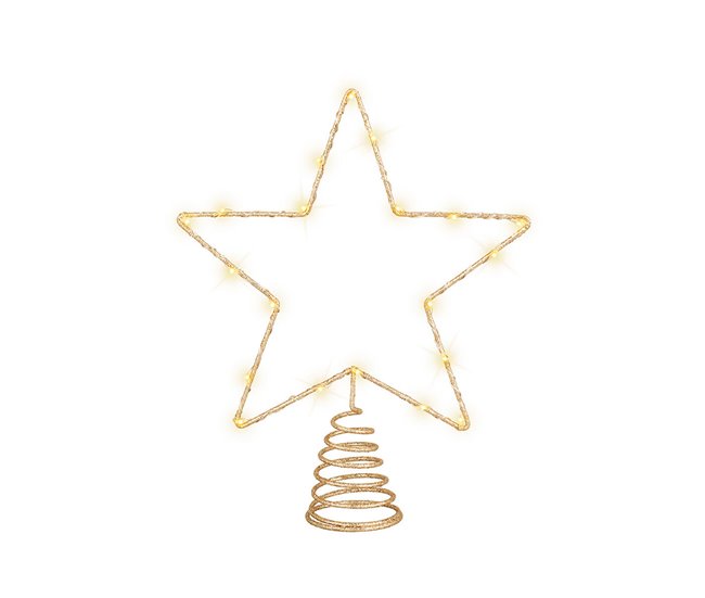 Estrella de Navidad Dorado