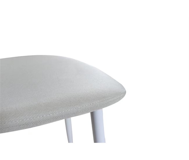Conjunto de salón AMINA 1 mesa y 4 sillas Beige
