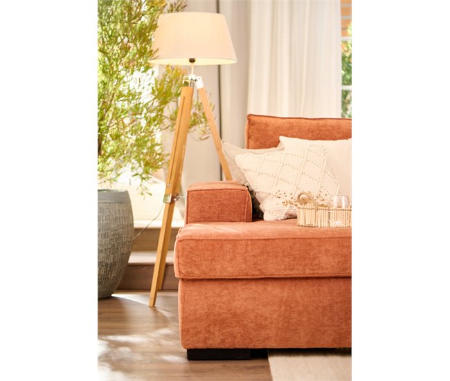 Chaise longue convertible en cama AZZURO Marron