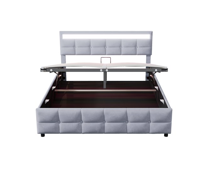 Canapés abatibles Gris