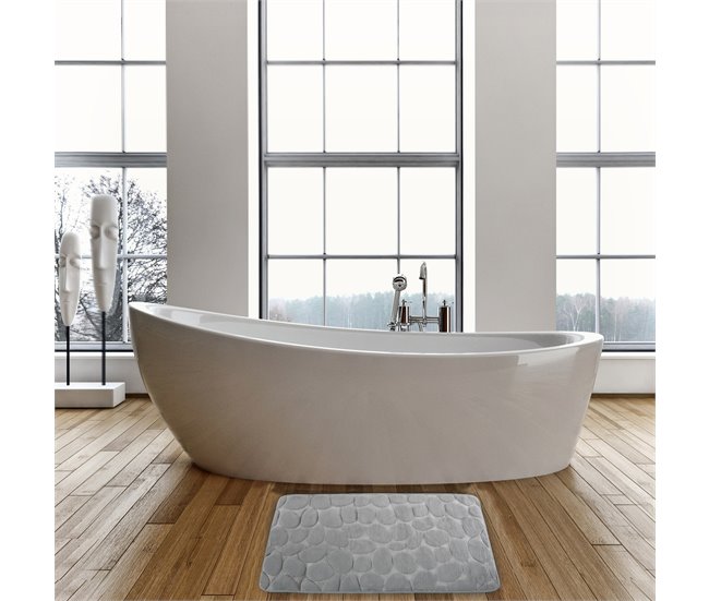 Alfombrilla De Baño Msv 60x40 Fucsia