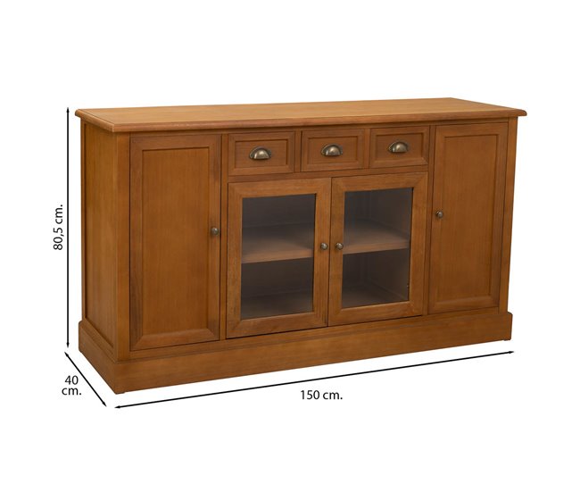 Aparador de madera Beige