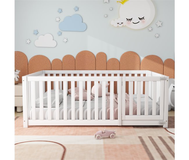 Camas infantiles 147x204 Blanco