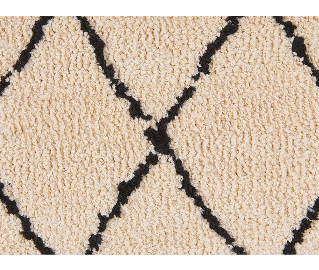 Beliani Alfombra de pelo corto HAVSA 80x150 Beige