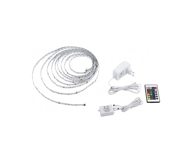 Tira led con mando 6 metros blanco Blanco