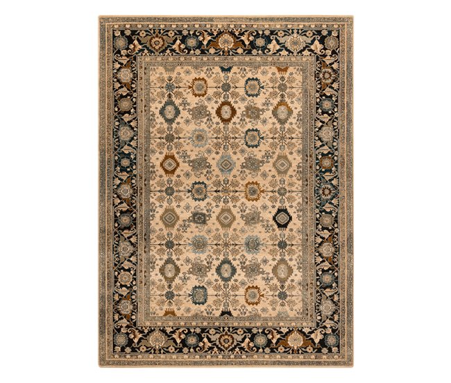 Alfombra de lana OMEGA PARILLO Marco jadeit 170x235 Marron