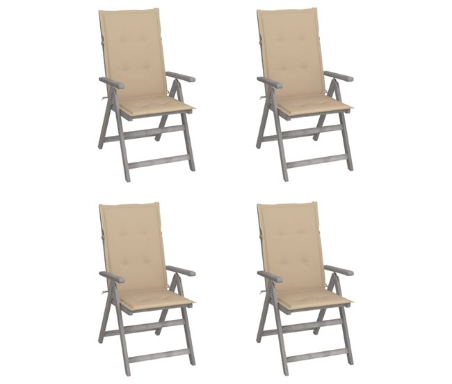 Silla De Jardín Beige